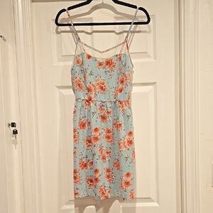 Floral Spaghetti Strap Dress